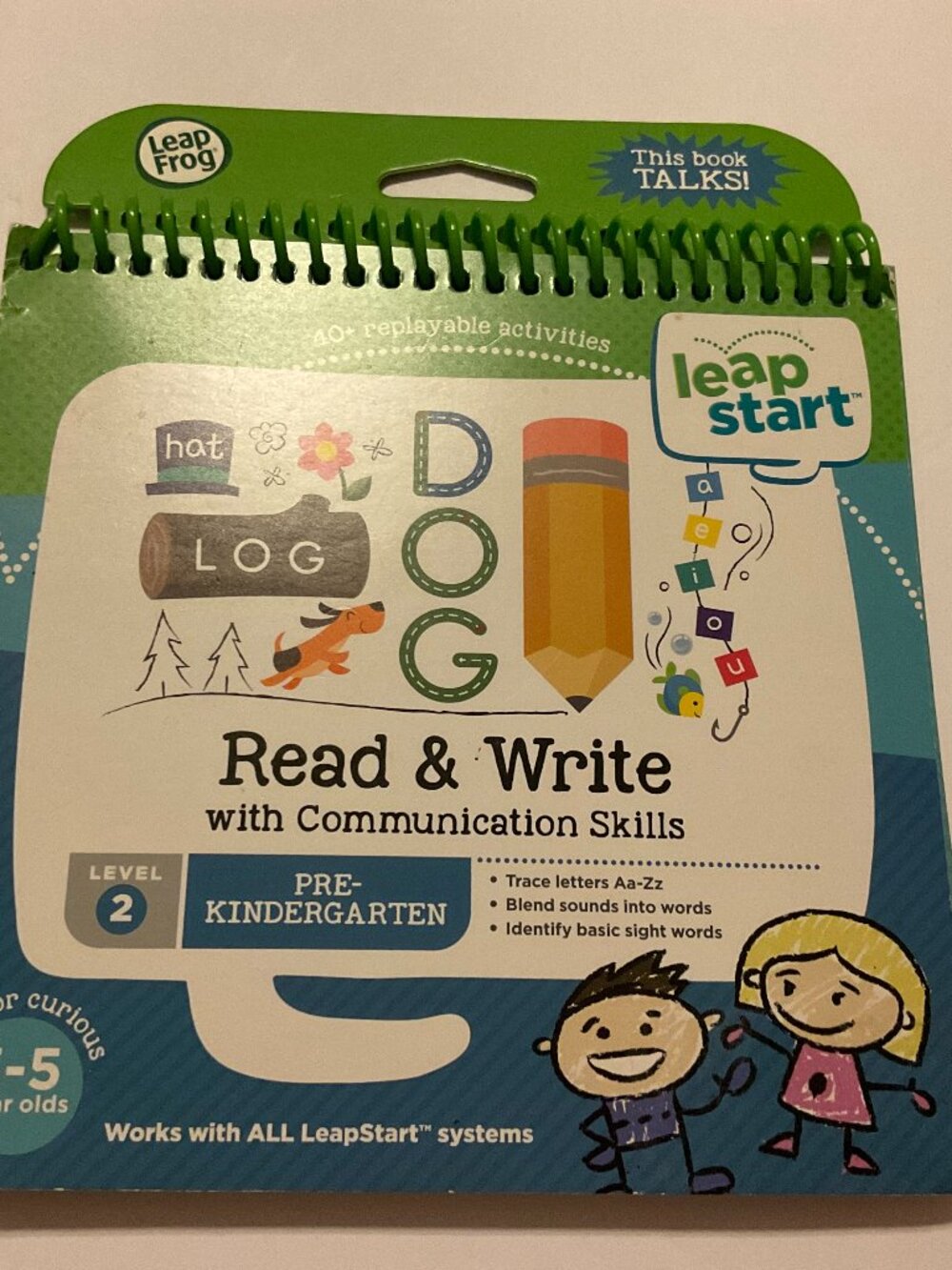 Leapfrog b Read & Write with Communication Skills Level 2 Pre-K Activity